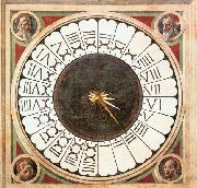 UCCELLO, Paolo Clock with Heads of Prophets china oil painting artist